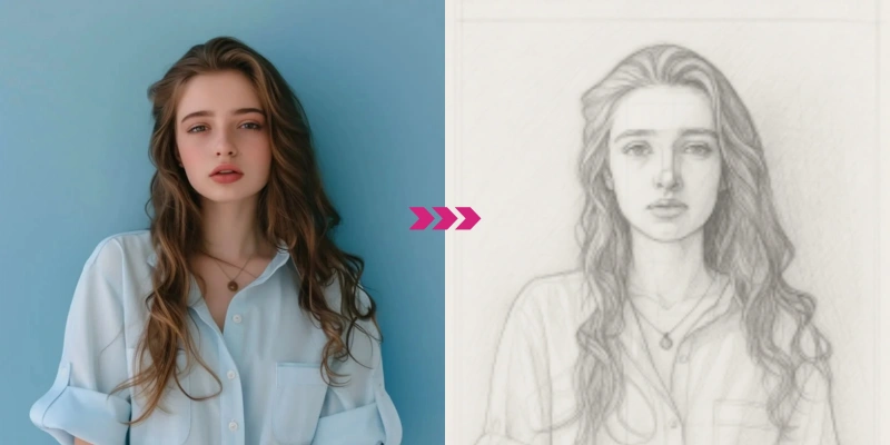 AI Pencil Drawing Transformation